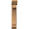 Ekena Millwork Legacy Slat Smooth Bracket w/ Offset Brace, Western Red Cedar, 7 1/2"W x 30"D x 42"H BKT0806X30X42LEC06SWR - alternate 3